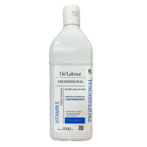 6890463275 «De Lakrua» Жидкость для снятия лака с витамином Е 1л.