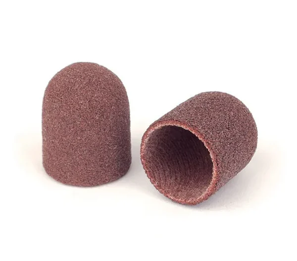 КОЛПАЧКИ ДЛЯ АППАРАТНОГО ПЕДИКЮРА 180 ГРИТ 10 ММ.