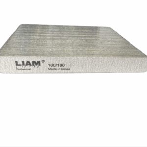 LIAM, ПИЛКИ ДЛЯ МАНИКЮРА МИНИ 100/180 грит (13 см) 50 штук