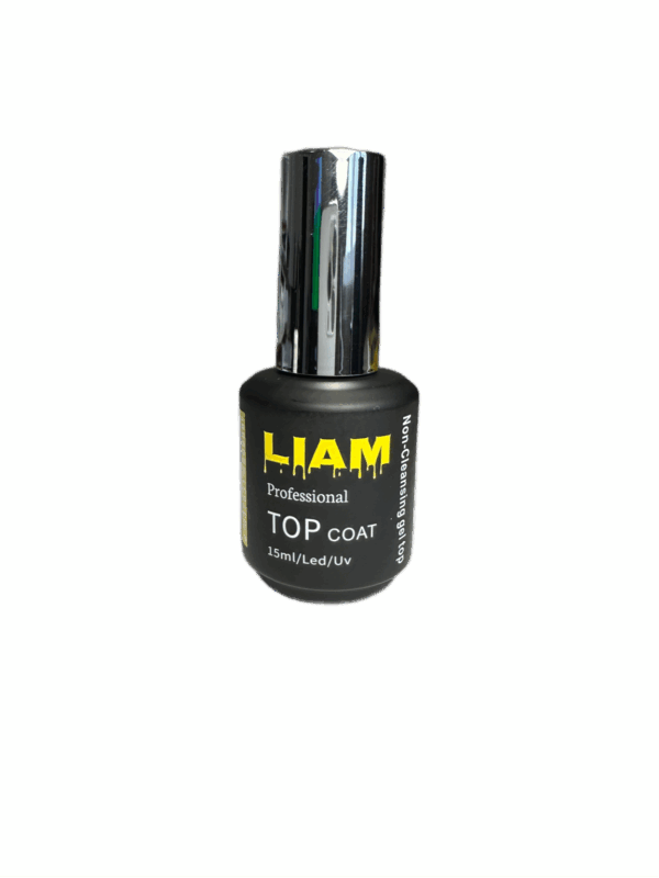 LIAM, TOP для ногтей глянцевый без липкого слоя 15ml